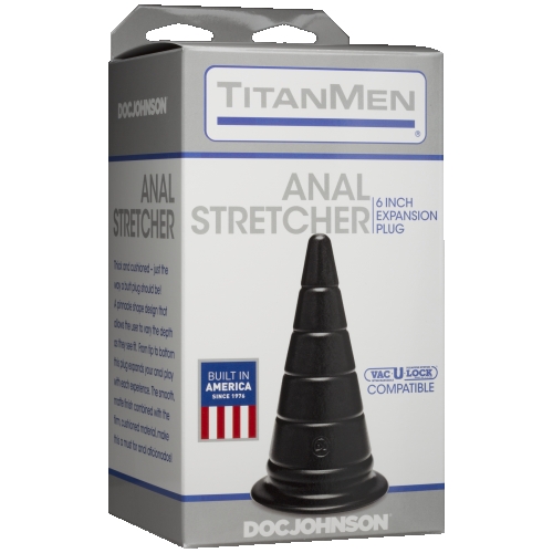 Анальная пробка Doc Johnson TitanMen - Anal Stretcher 6 Inch Plug - 2