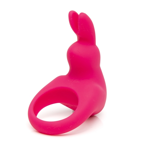 Ерекційне віброкільце рожевого кольору Fifty shades of grey Happy rabbit rechargeable cock ring - 1