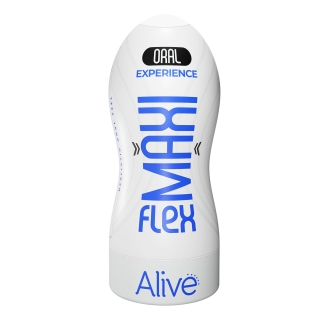 Мастурбатор Ротик телесного цвета Alive Maxi Flex размер L 