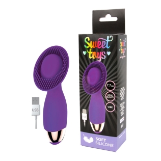 Вібратор для клітора Sweet Toys L 77 мм d 45 мм фіолетовий