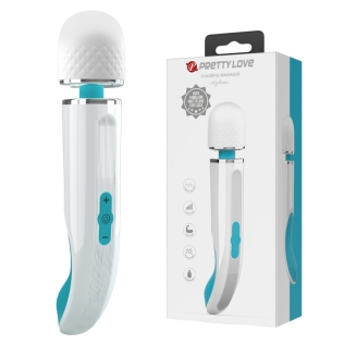 Клиторальный вибромассажер Ванд бело голубой Lybaile Colorful Massager Aylins