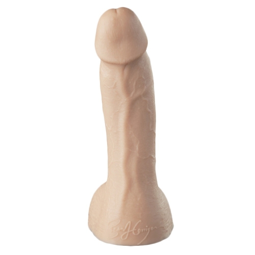 Фаллоимитатор с мошонкой реалистичный порноактера Brent Corrigan телесного цвета Fleshlight Fleshjack - 3