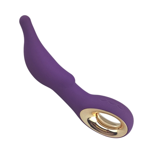 Вібратор водонепроникний з силікону Lealso-Dolphin Purple - 3