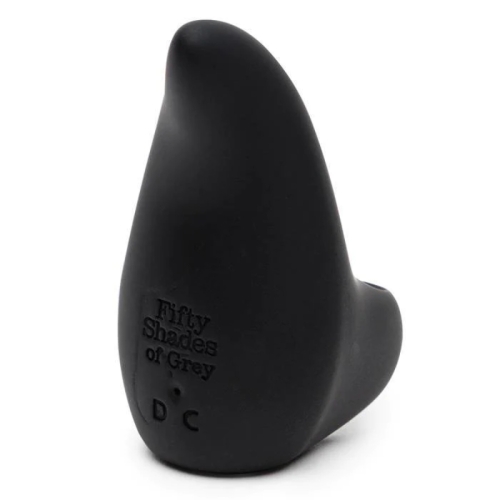 Вибратор на палец для стимуляции клитора черного цвета Fifty Shades of Grey Sensation Finger Vibrator - 2