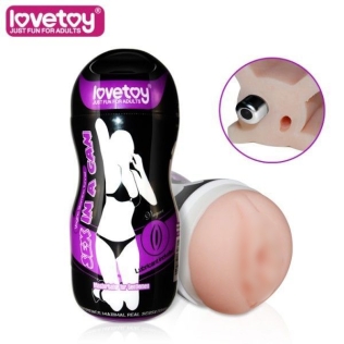Мастурбатор вагина рельефный из киберкожи Lovetoy