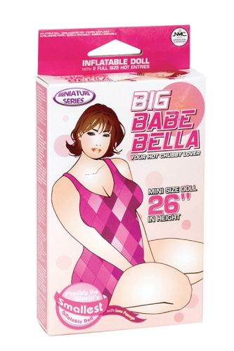Секс кукла надувная резиновая Big Babe Bella: Mini Doll - 1