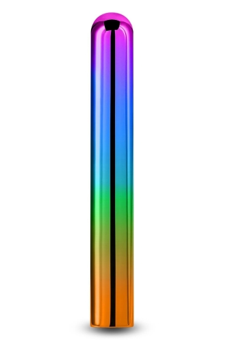 Вибратор вагинальный радужный NS Novelties Chroma Rainbow размер L - 1