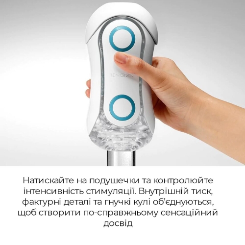 Мастурбатор Тенга Tenga FLIP ORB - Orange Crash - 5