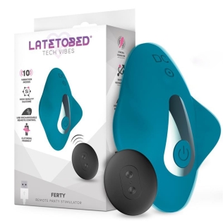 Вибротрусики фиолетовые Latetobed Ferty Panty Stimulator Remote Control