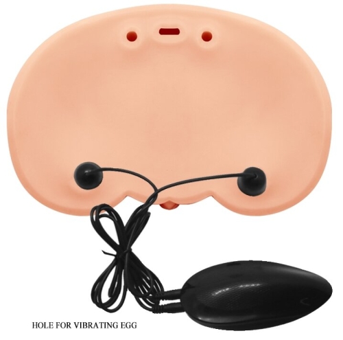 Мастурбатор Вагіна і анус з подвійною вібрацією CRAZY BULL Judy Vibrating - 5