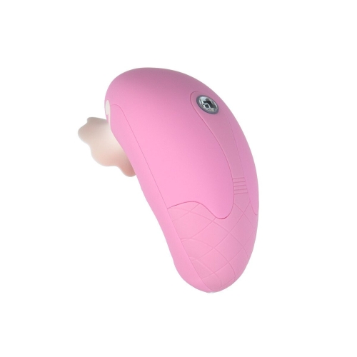 Вакуумный бесконтактный стимулятор клитора розовый Pillow Talk Dreamy с кристаллом Swarovski - 3