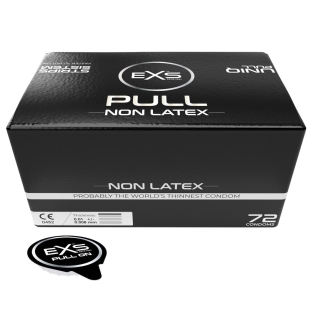 Без латексних ультратонких презервативів EXS Pull Non-Latex Condom №1 1 штука