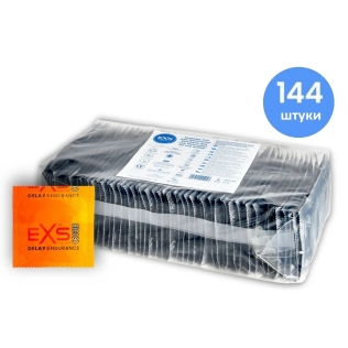 Презервативы с пролонгирующим эффектом EXS Delay Endurance 144 штуки