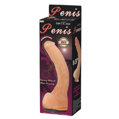 Фалоімітатор реалістичний на присоску з вигином Lybaile Penis - 8