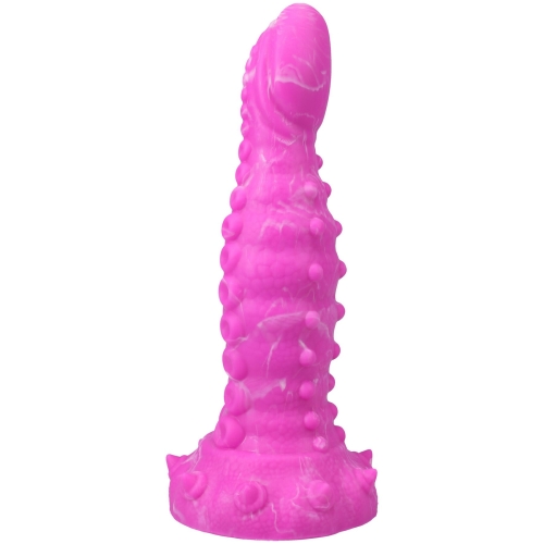 Фэнтезийный фаллоимитатор на присоске розовый Doc Johnson Vac-U-Lock x Fantasy Fuckers Tentacled Traveler - 2