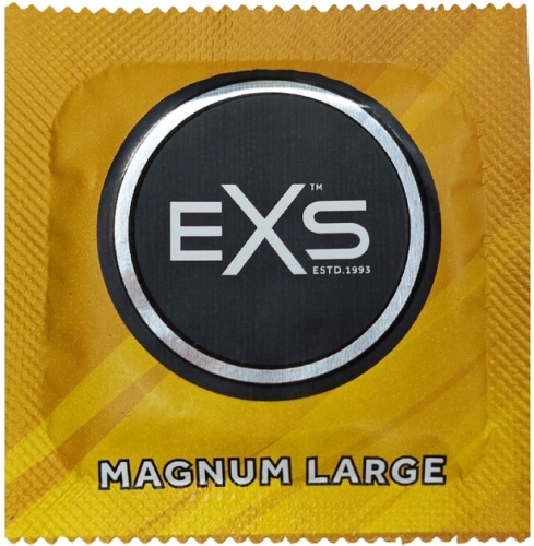 Презервативы большого размера прозрачного цвета EXS Magnum extra large №1 1 штука - 1