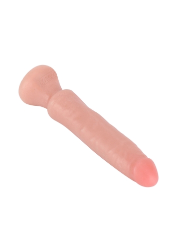 Реалистичный фаллоимитатор с присоской бежевый ToyJoy Get Real Starter Dong - 5