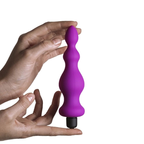 Анальная пробка с вибрацией Adrien Lastic Bullet Amuse Purple - 4