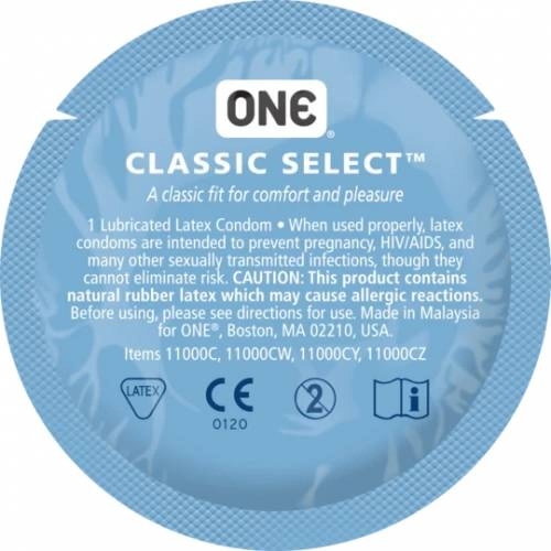 Презерватив классический латексный One Classic Select 1 штука - 2
