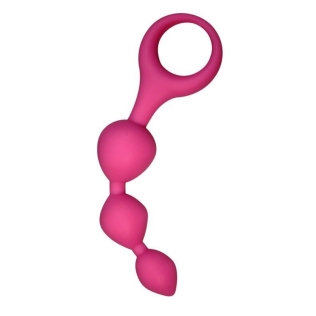 Анальні кульки Adrien Lastic Triball Pink