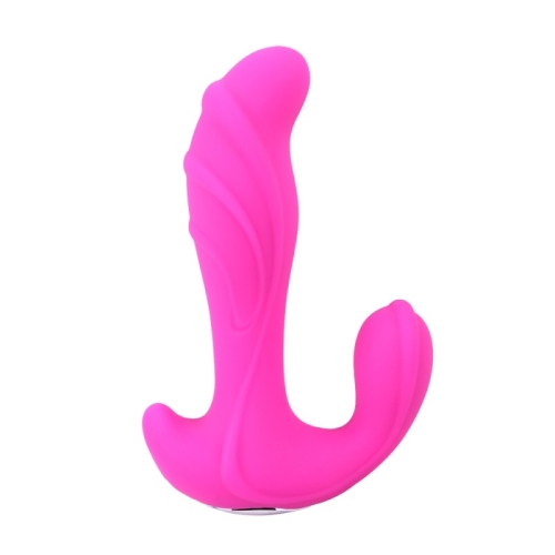 Вибромассажер для простаты и точки G розовый Chisa Rocker Stimulators - 2