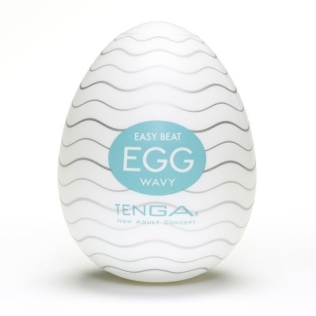 Мастурбатор яйце Tenga Egg Wavy (хвилястий) Тенга