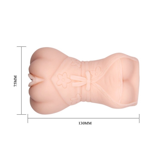 Мастурбатор-вагина Crazy Bull Rossi Flesh BM-009201K - 5