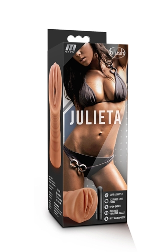 Мастурбатор вагина реалистичный коричневый FOR MEN JULIETA - 4