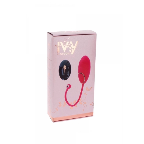 Віброяйце рожевого кольору з пультом ДК Toy joy - 2
