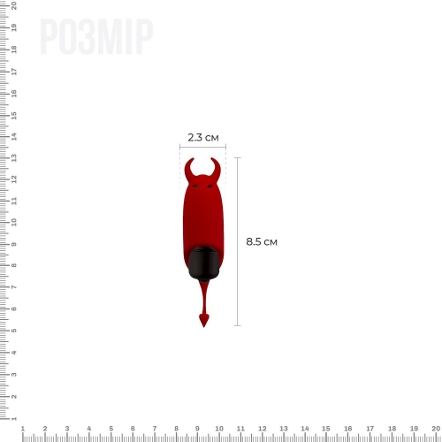 Минивибратор Adrien Lastic Pocket Vibe Devol - 2