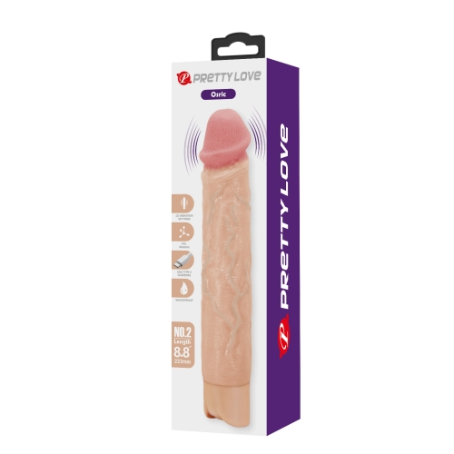 Вібратор реалістичний Lybaile Pretty Love Osric Realistic Vibrating Dildo - 10