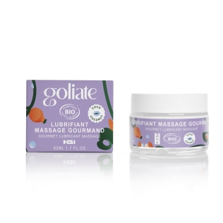 Масажна олія лубрикант з ароматом та смаком кокосу Goliate Couple Gourmand Coco 50 мл
