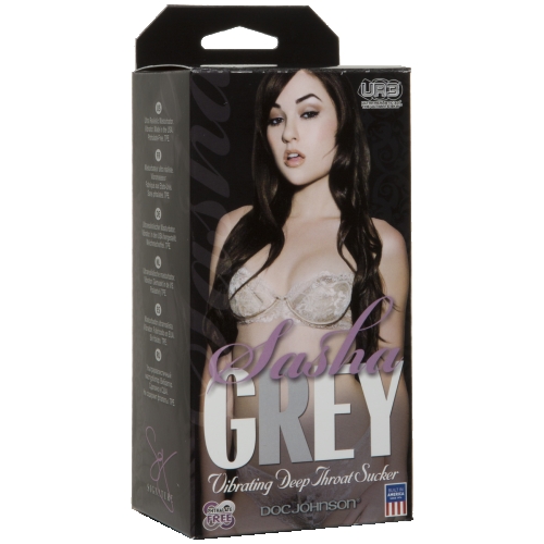 Мастурбатор Doc Johnson Sasha Grey - Ultraskyn Vibrating Deep Throat Sucker - 2