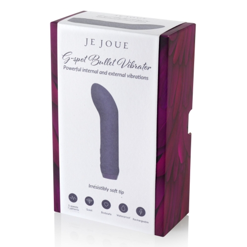 Вибратор со стимуляцией точки Джи фиолетовый Je Joue G-Spot Bullet Vibrator - 7