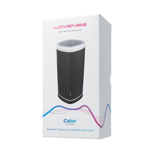 Автоматичний мастурбатор для чоловіків чорного кольору Lovense Calor male masturbator - 6