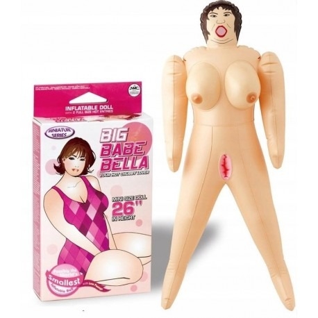 Секс кукла надувная резиновая Big Babe Bella: Mini Doll - 2