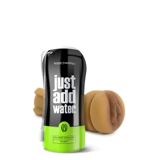 Мастурбатор вагина телесного цвета Happy Ending Just Add Water Shower Stroker Self Lubricating Pussy