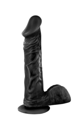Фаллоимитатор 13,3/3,5 см Real Body Real Tony Black TPE - 1