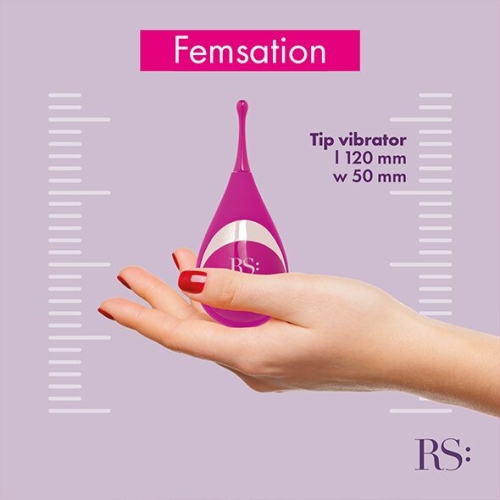 Вібратор для супер точної стимуляції клітора рожевий Rianne s Femsation - 7