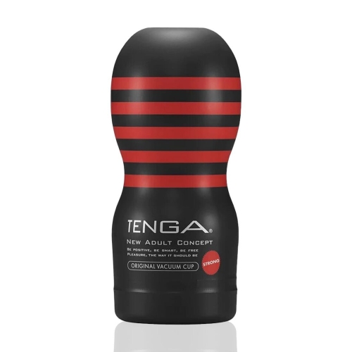 Мастурбатор для члена Глубокая глотка с вакуумным эффектом Tenga (Тенга) Deep Throat Cup STRONG - 1