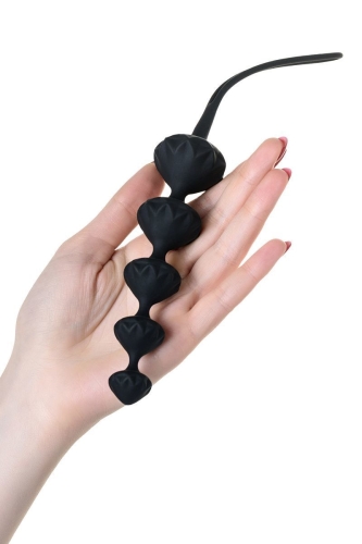 Силіконові Анальні намиста Satisfyer Beads Black - 3
