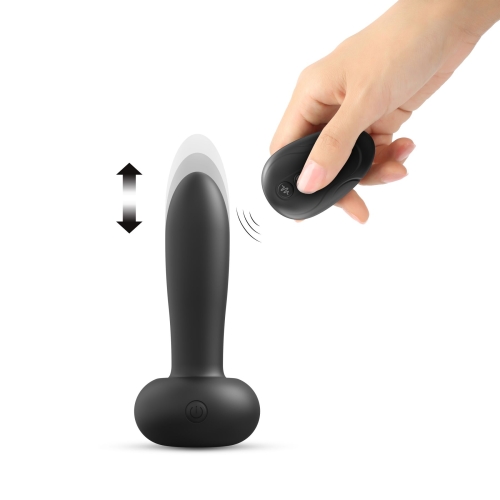 Анальний вібратор пульсатор чорного кольору Dorcel DEEP THRUST - 5
