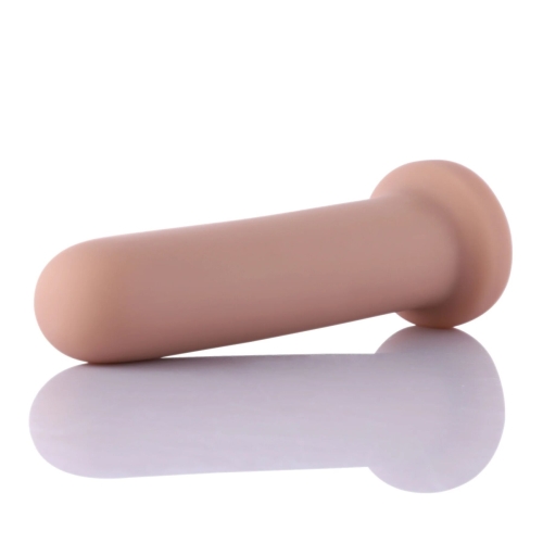 Насадка для секс-машин силіконовий тілесний Hismith Anal Plug Dildo система KlicLok - 6