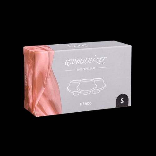 Змінні насадки для Womanizer Classic та Premium чорного кольору розмір S 3 штуки - 5