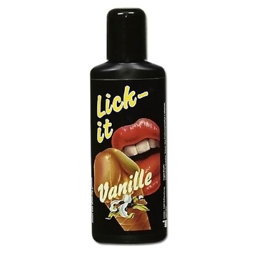 Лубрикант їстівний для орального сексу смак ванілі Lick-it 50 мл - 1