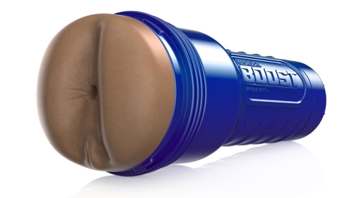 Мастурбатор анус у колбі коричневого кольору Fleshlight Boost Bang MD - 1