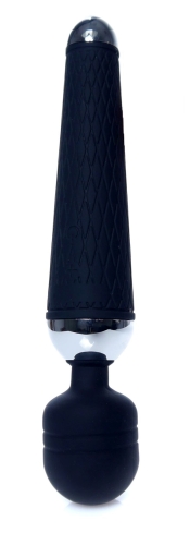 Вибромассажер пульсатор Ванд черного цвета BOSS of TOYS Massager Power Wand - 6