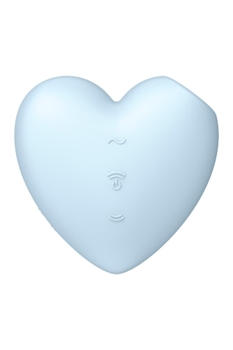 Вакуумный стимулятор Satisfyer Cutie Heart Blue - 6