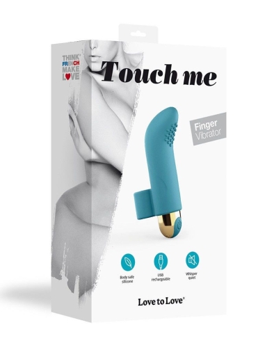 Вибратор на палец Love To Love TOUCH ME PETROLE - 5