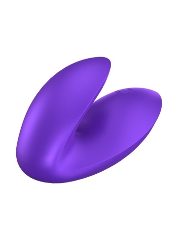Вибратор на палец для стимуляции клитора и груди фиолетового цвета Satisfyer Love Riot - 5